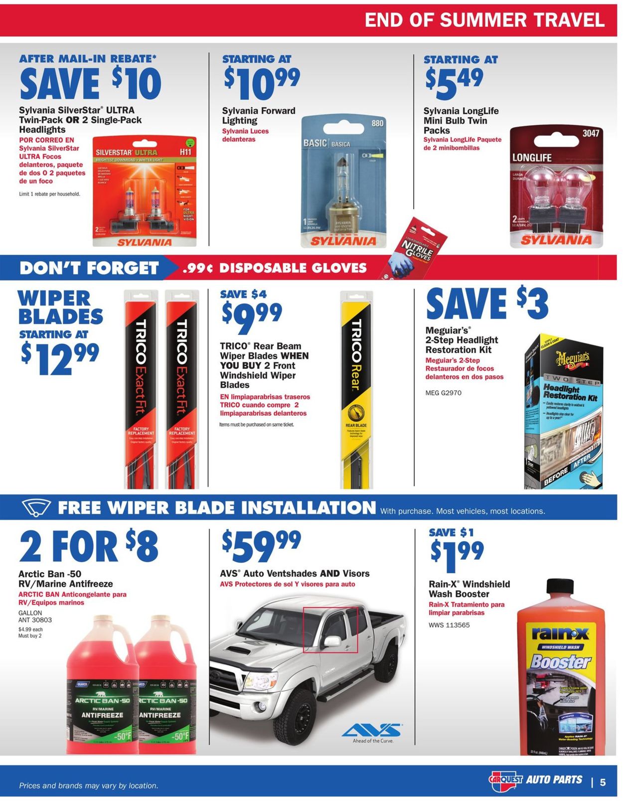 Advance Auto Parts Weekly Ad Circular - valid 08/27-09/30/2020 (Page 5)