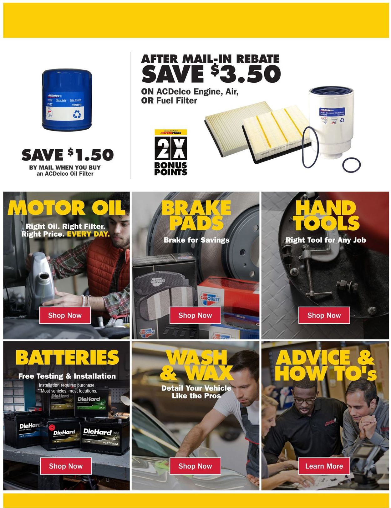 Advance Auto Parts Weekly Ad Circular - valid 09/30-10/27/2021 (Page 5)