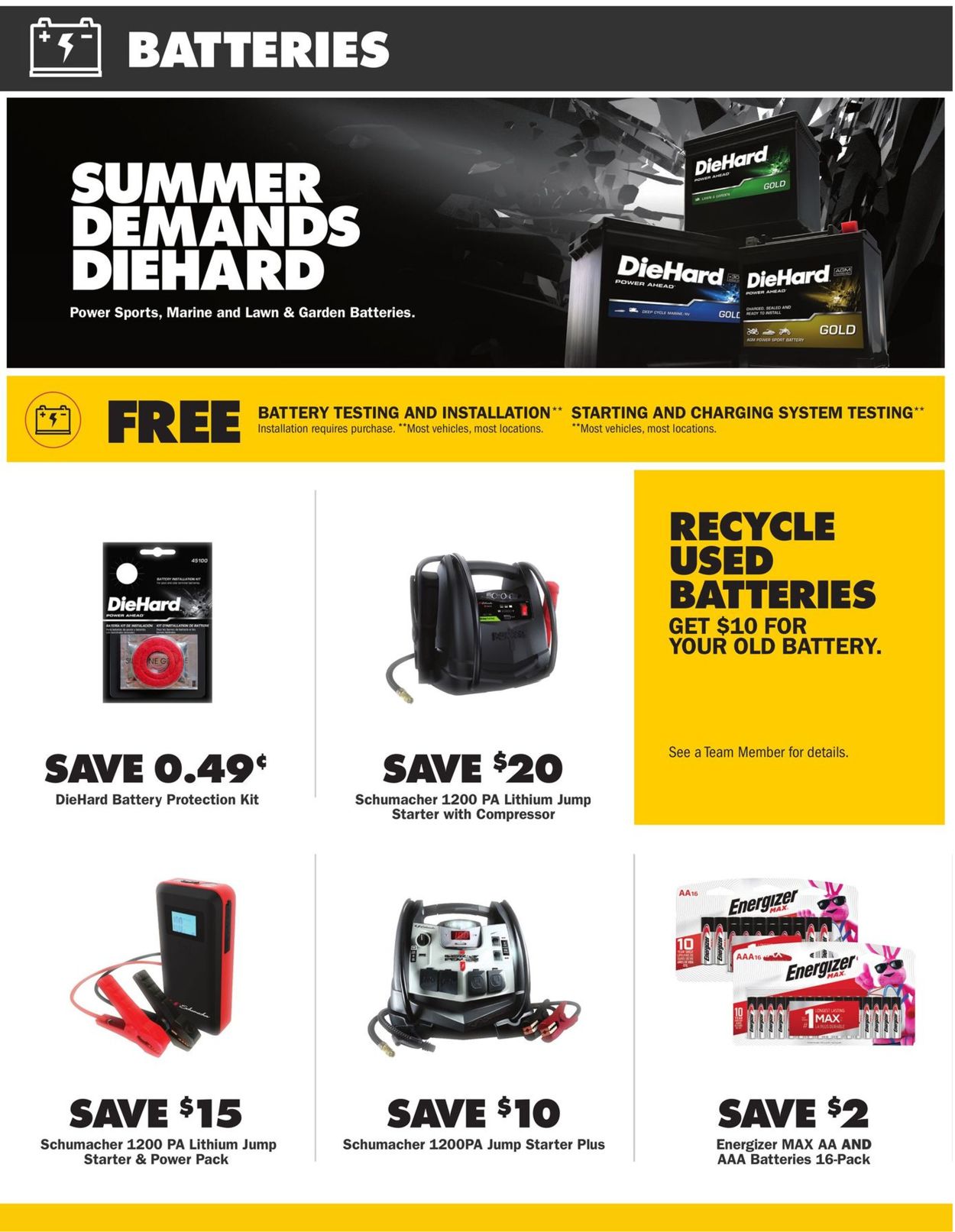 Advance Auto Parts Weekly Ad Circular - valid 06/23-08/24/2022 (Page 12)