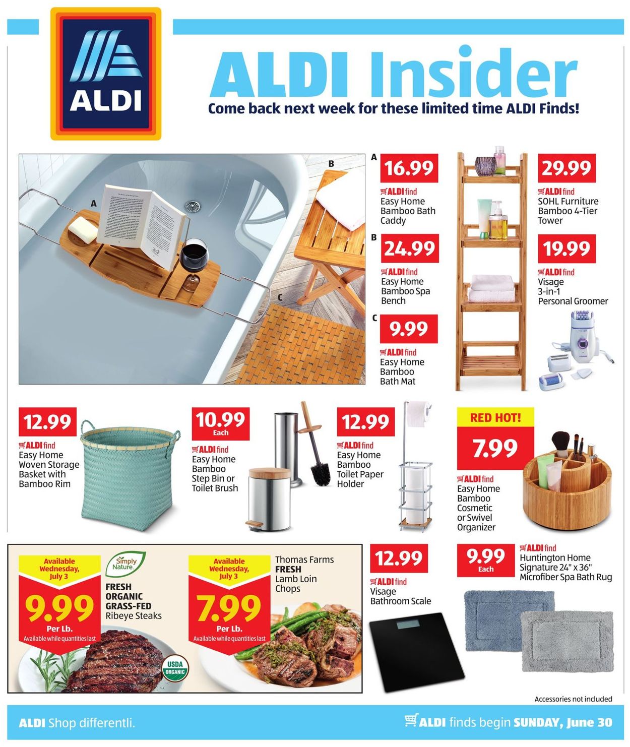 ALDI Weekly Ad Circular - valid 06/30-07/06/2019