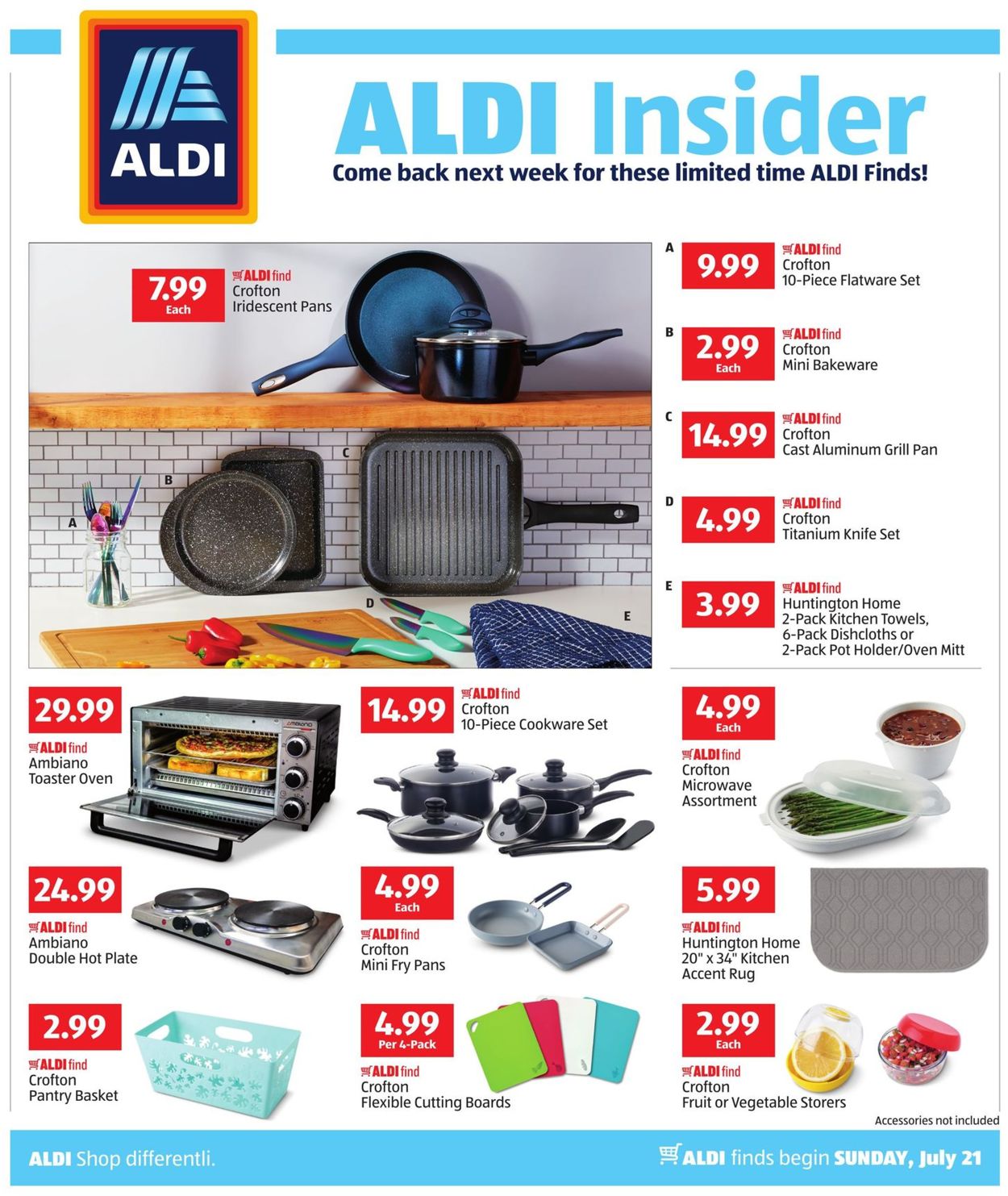 ALDI Weekly Ad Circular - valid 07/21-07/27/2019