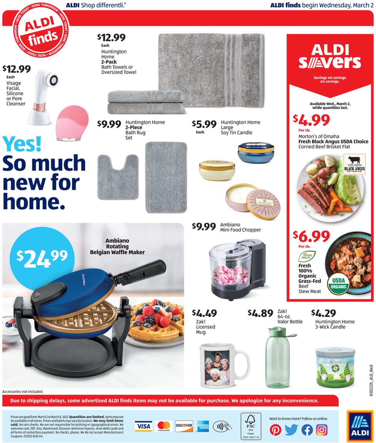 ALDI Weekly Ad Circular - valid 03/02-03/08/2022 (Page 2)