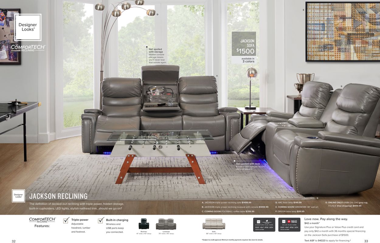 American Signature Furniture Weekly Ad Circular - valid 05/12-08/31/2020 (Page 17)