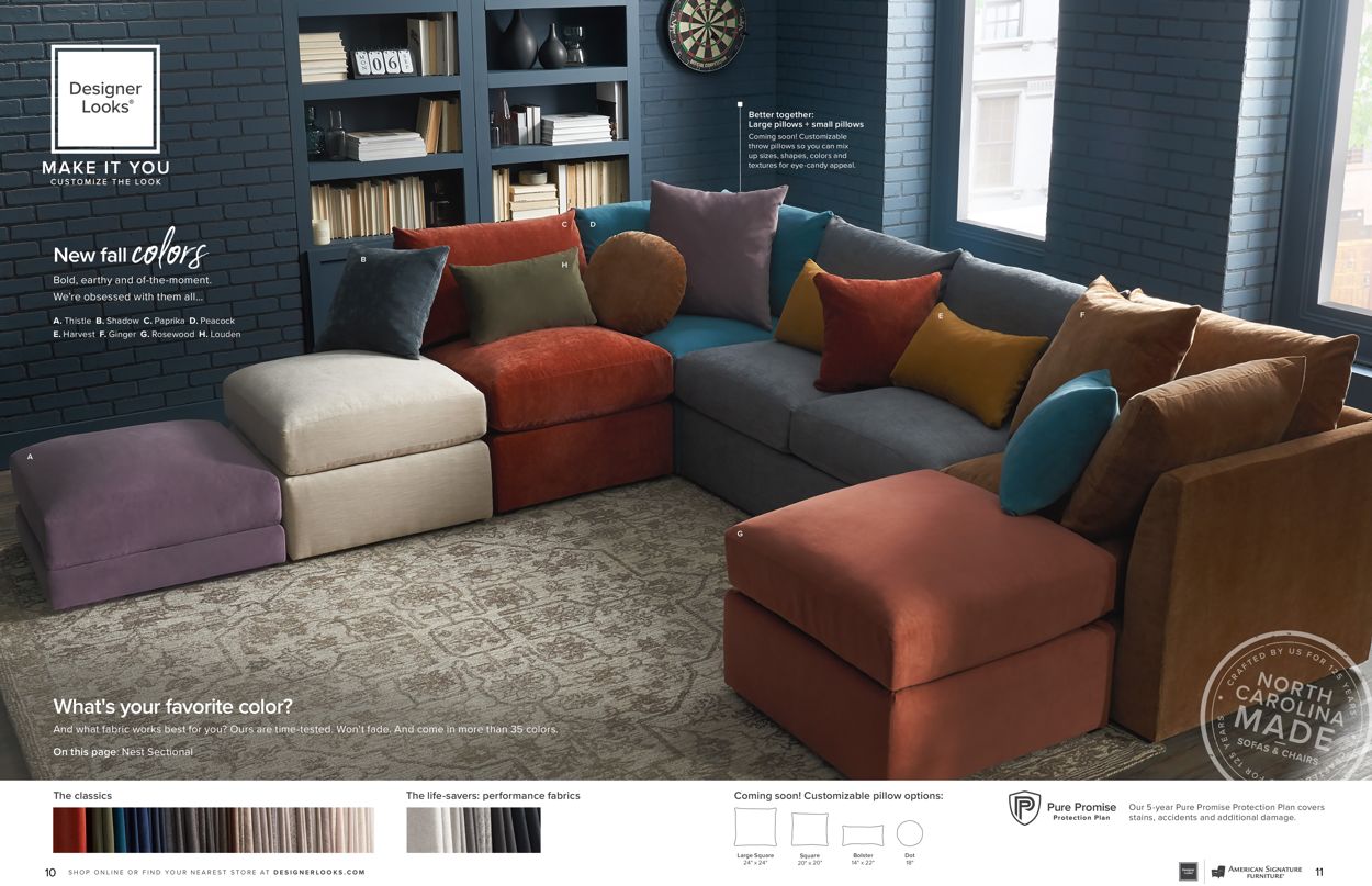 American Signature Furniture Weekly Ad Circular - valid 08/01-08/31/2021 (Page 6)