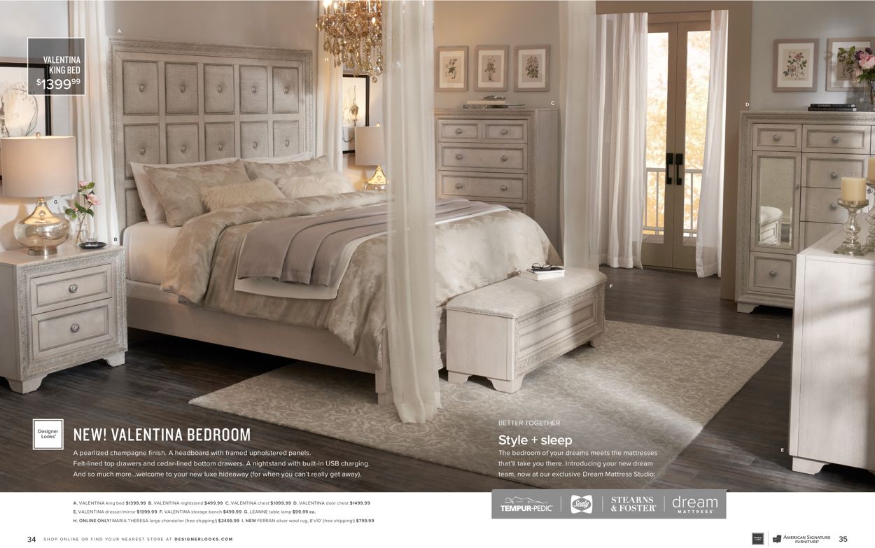 American Signature Furniture Weekly Ad Circular - valid 08/01-08/31/2021 (Page 18)