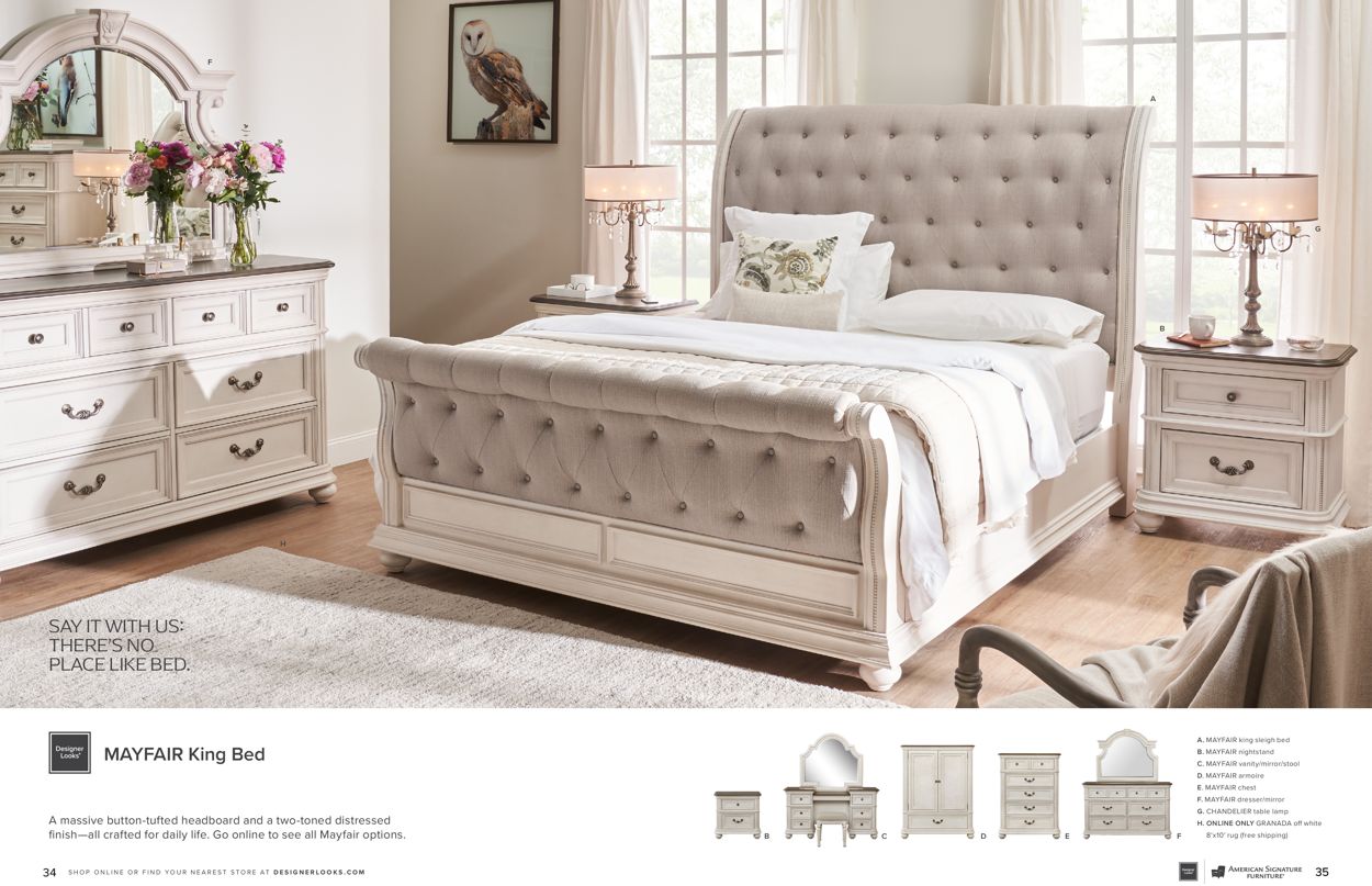 American Signature Furniture Weekly Ad Circular - valid 03/01-04/30/2022 (Page 18)