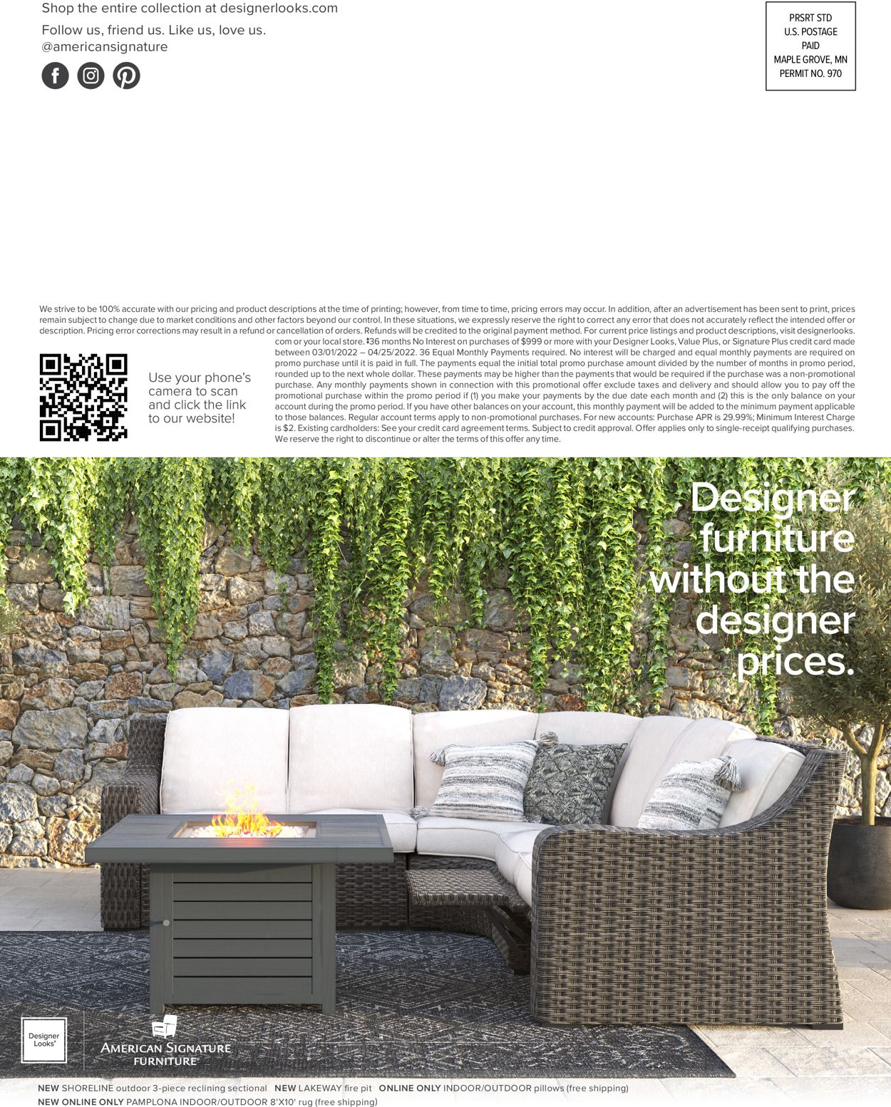 American Signature Furniture Weekly Ad Circular - valid 03/01-04/30/2022 (Page 19)