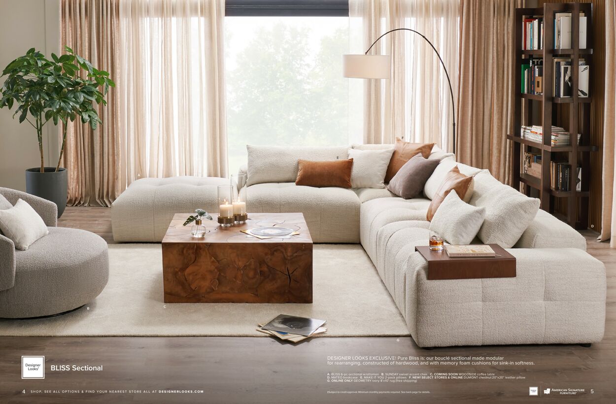American Signature Furniture Weekly Ad Circular - valid 05/01-08/31/2023 (Page 3)