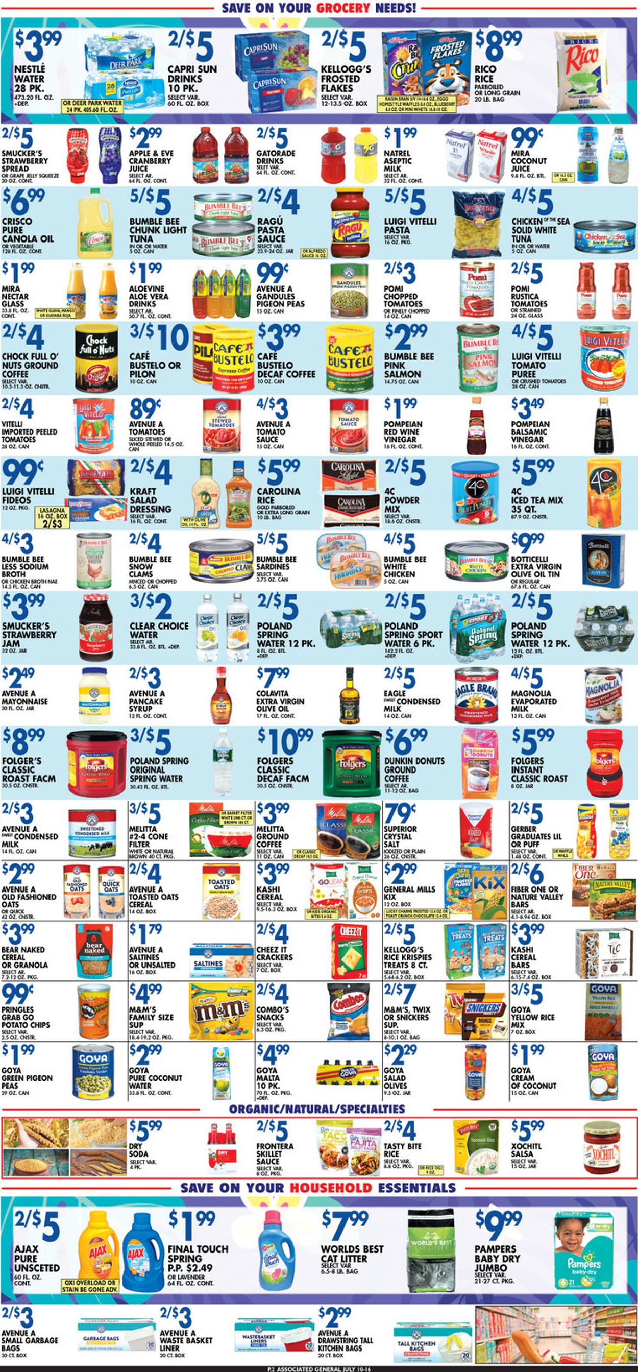 Associated Supermarkets Weekly Ad Circular - valid 07/10-07/16/2020 (Page 2)