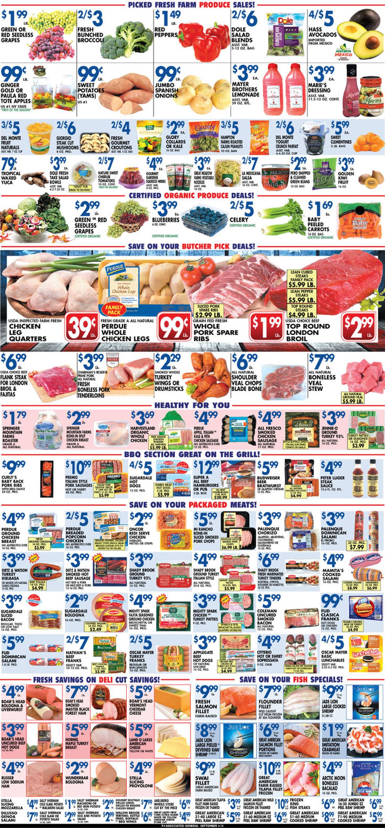 Associated Supermarkets Weekly Ad Circular - valid 09/04-09/10/2020 (Page 4)