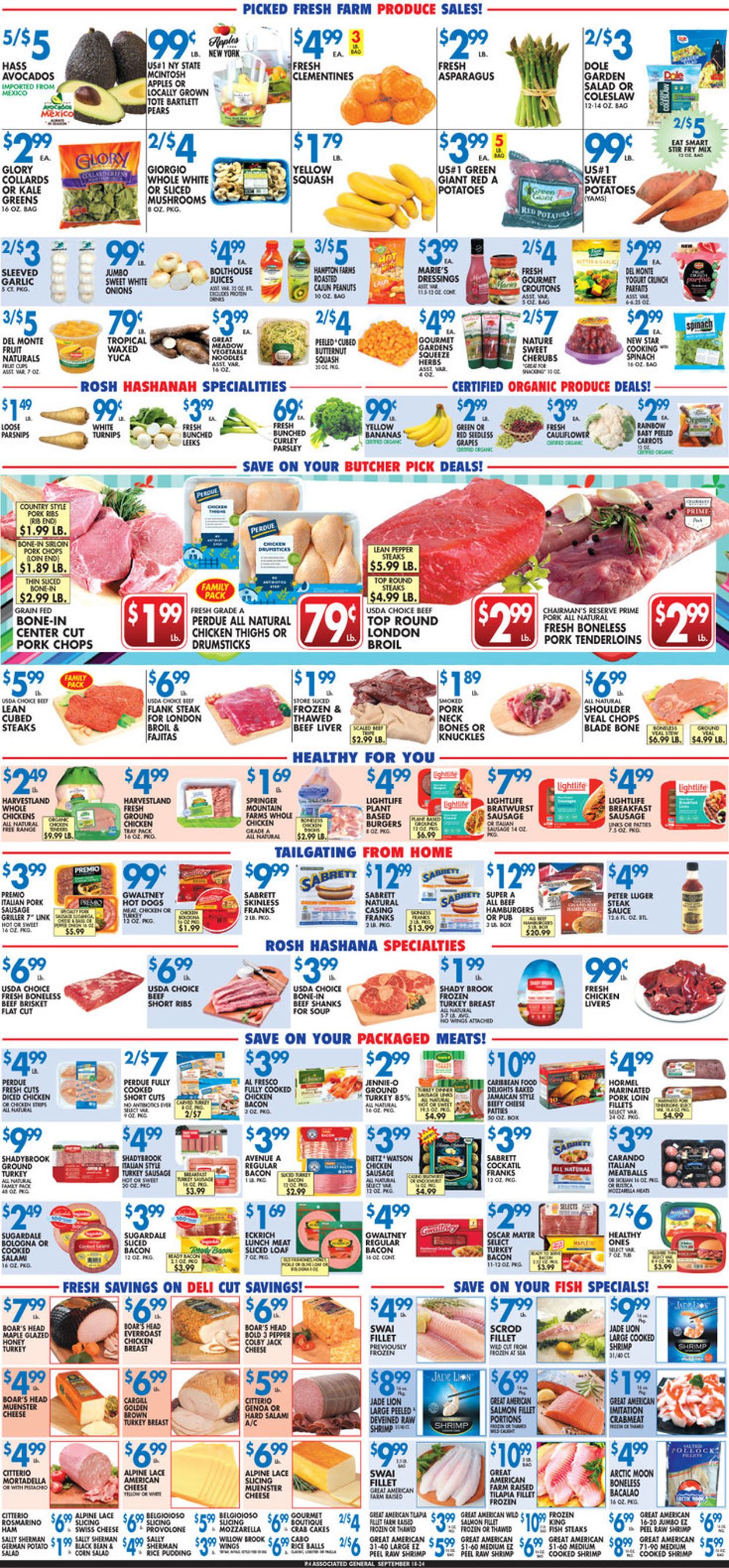 Associated Supermarkets Weekly Ad Circular - valid 09/18-09/24/2020 (Page 4)