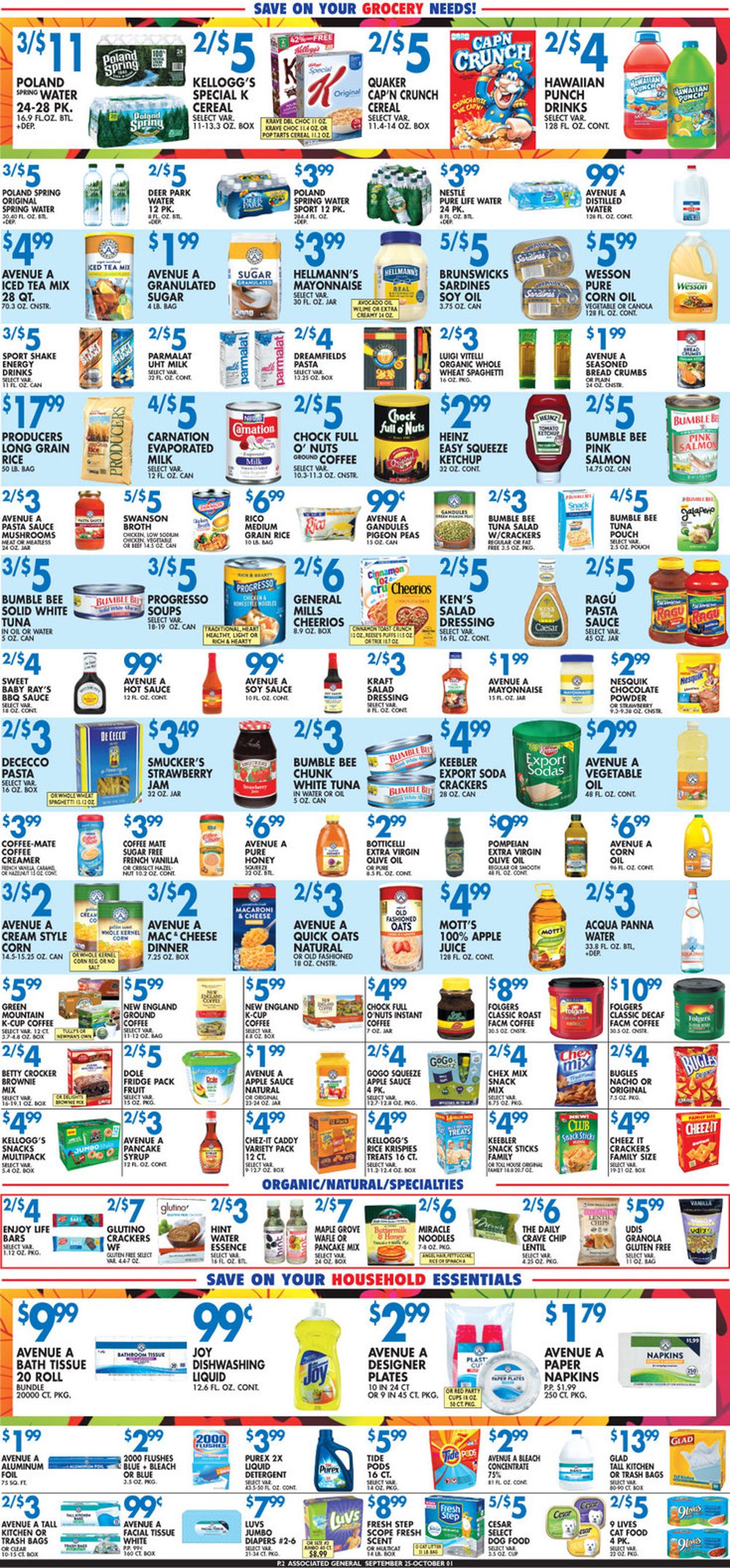 Associated Supermarkets Weekly Ad Circular - valid 09/25-10/01/2020 (Page 2)