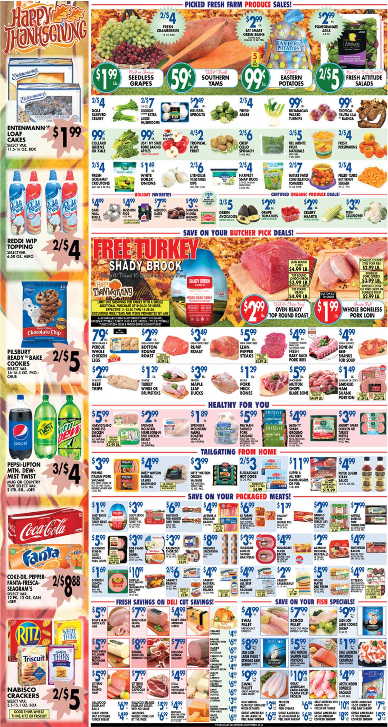 Associated Supermarkets Thanksgiving 2020 Weekly Ad Circular - valid 11/20-11/26/2020 (Page 4)