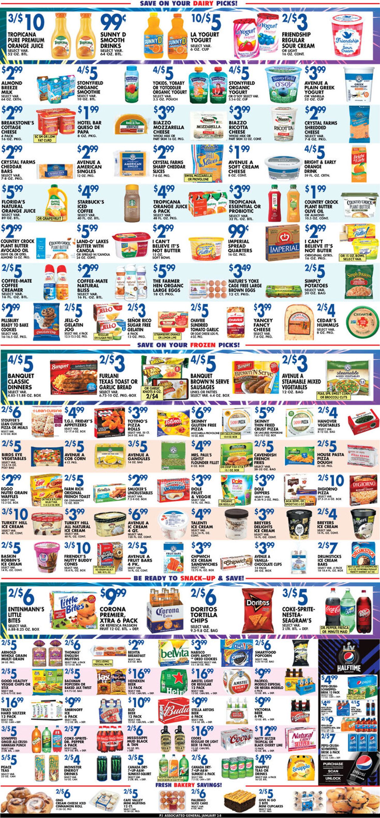Associated Supermarkets Weekly Ad Circular - valid 01/08-01/14/2021 (Page 3)
