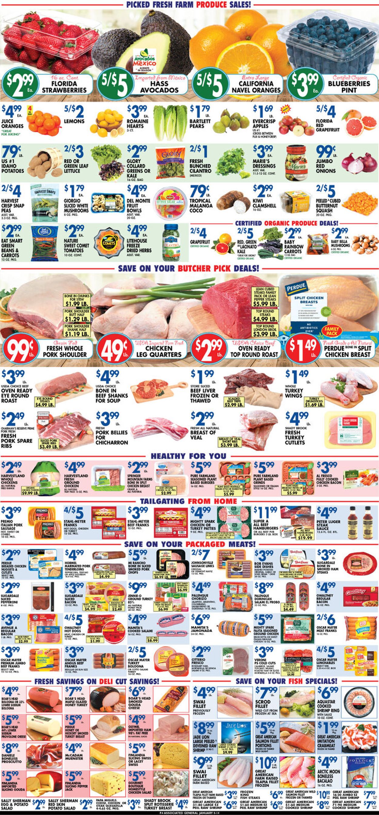 Associated Supermarkets Weekly Ad Circular - valid 01/08-01/14/2021 (Page 4)