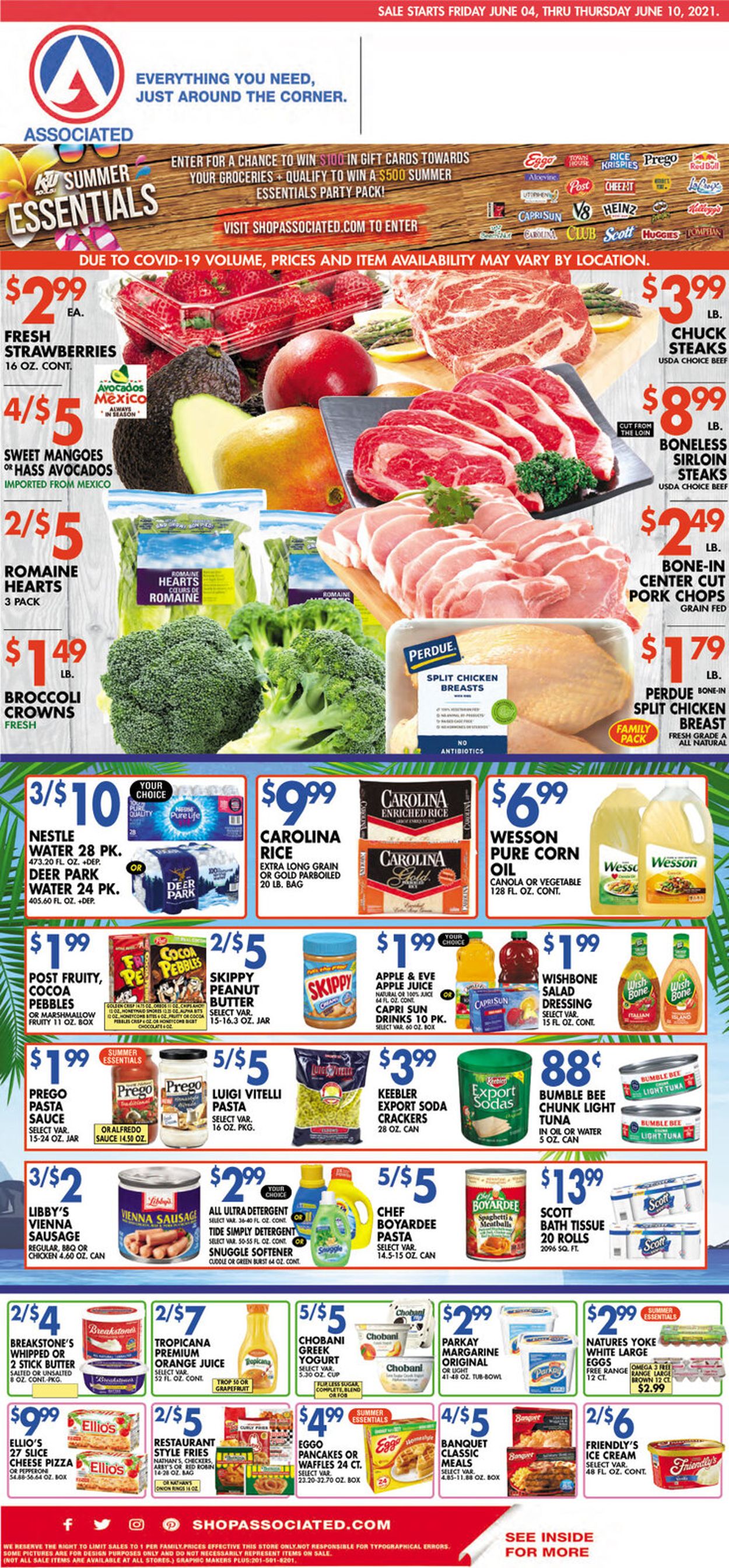 Associated Supermarkets Weekly Ad Circular - valid 06/04-06/10/2021