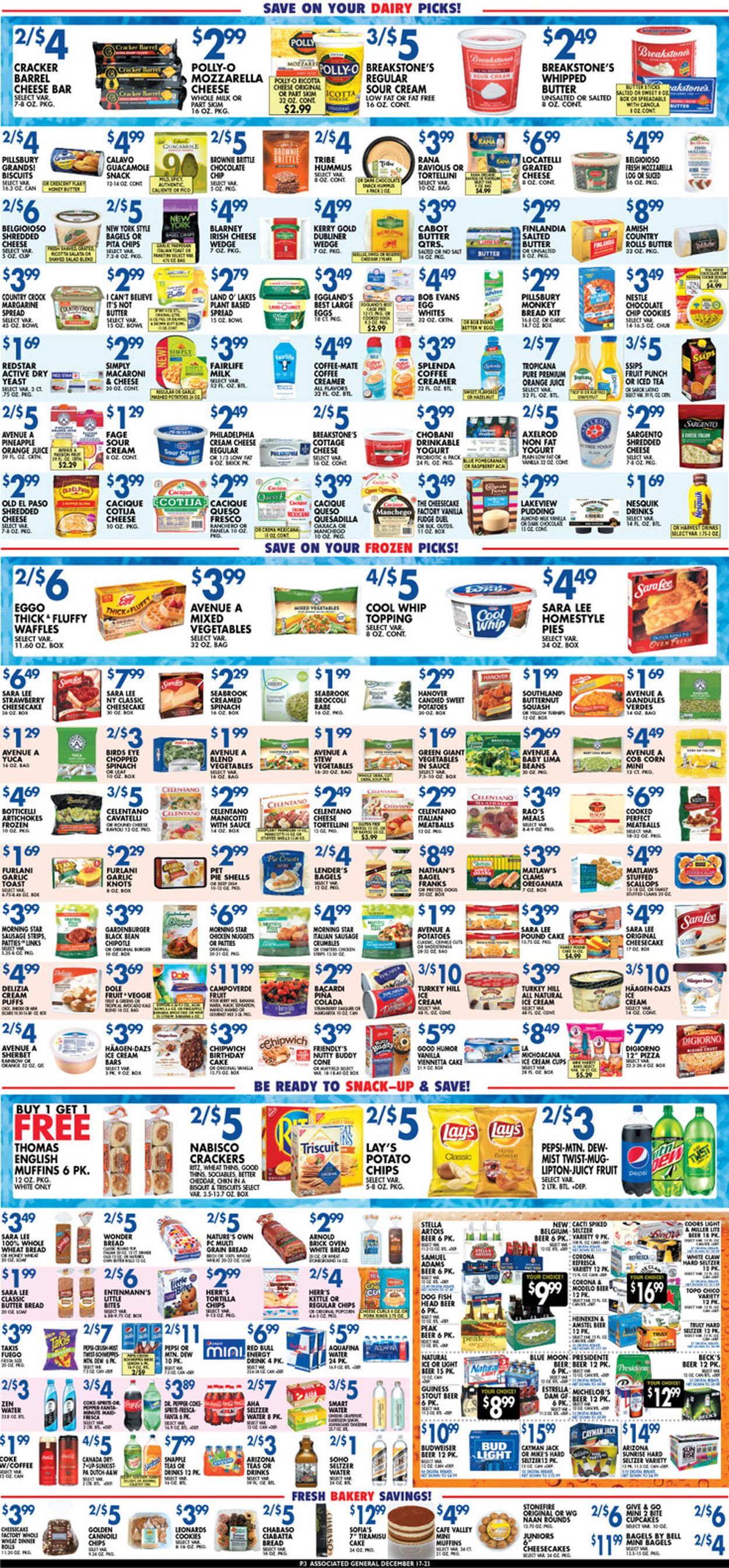 Associated Supermarkets HOLIDAY 2021 Weekly Ad Circular - valid 12/17-12/23/2021 (Page 3)