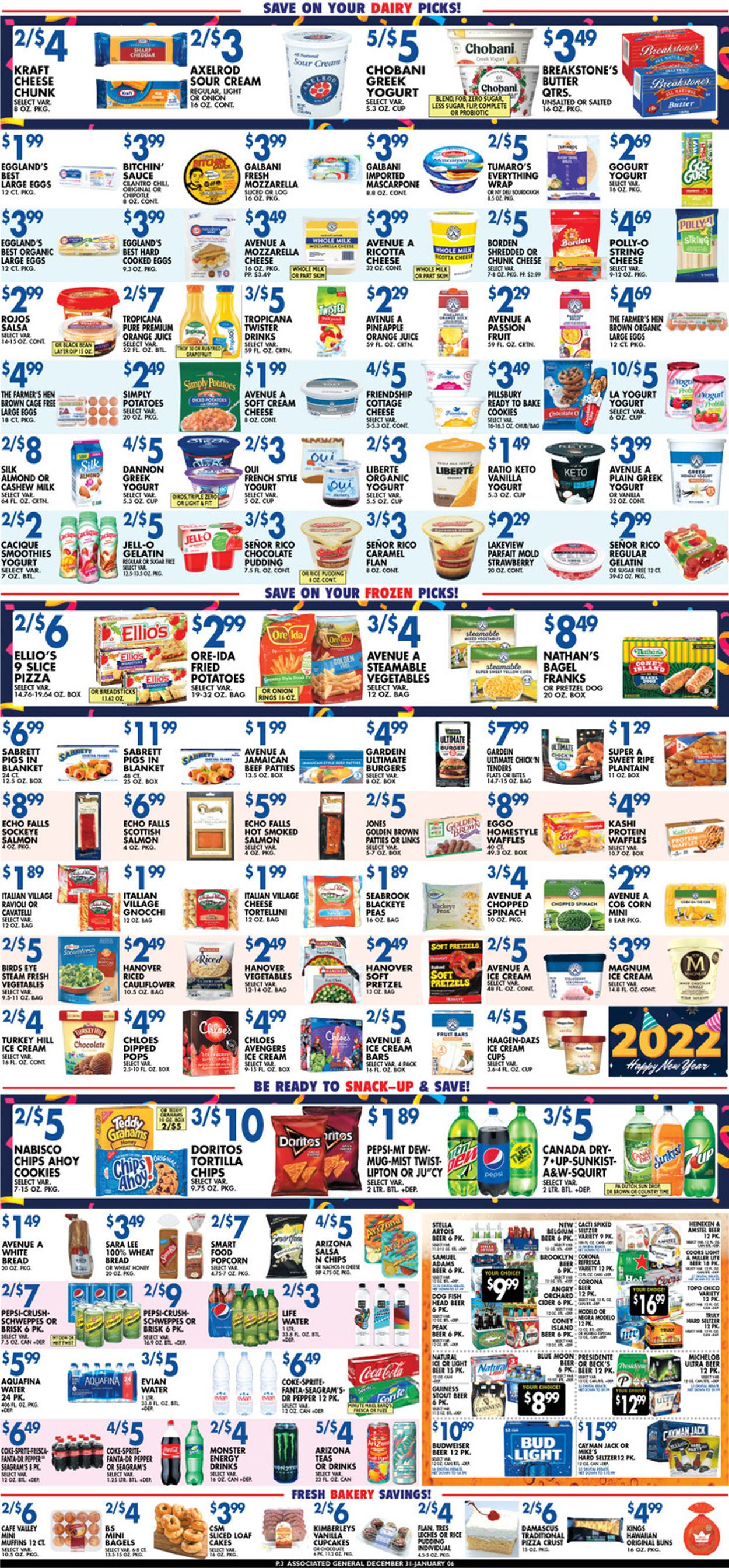 Associated Supermarkets Weekly Ad Circular - valid 12/31-01/06/2022 (Page 3)