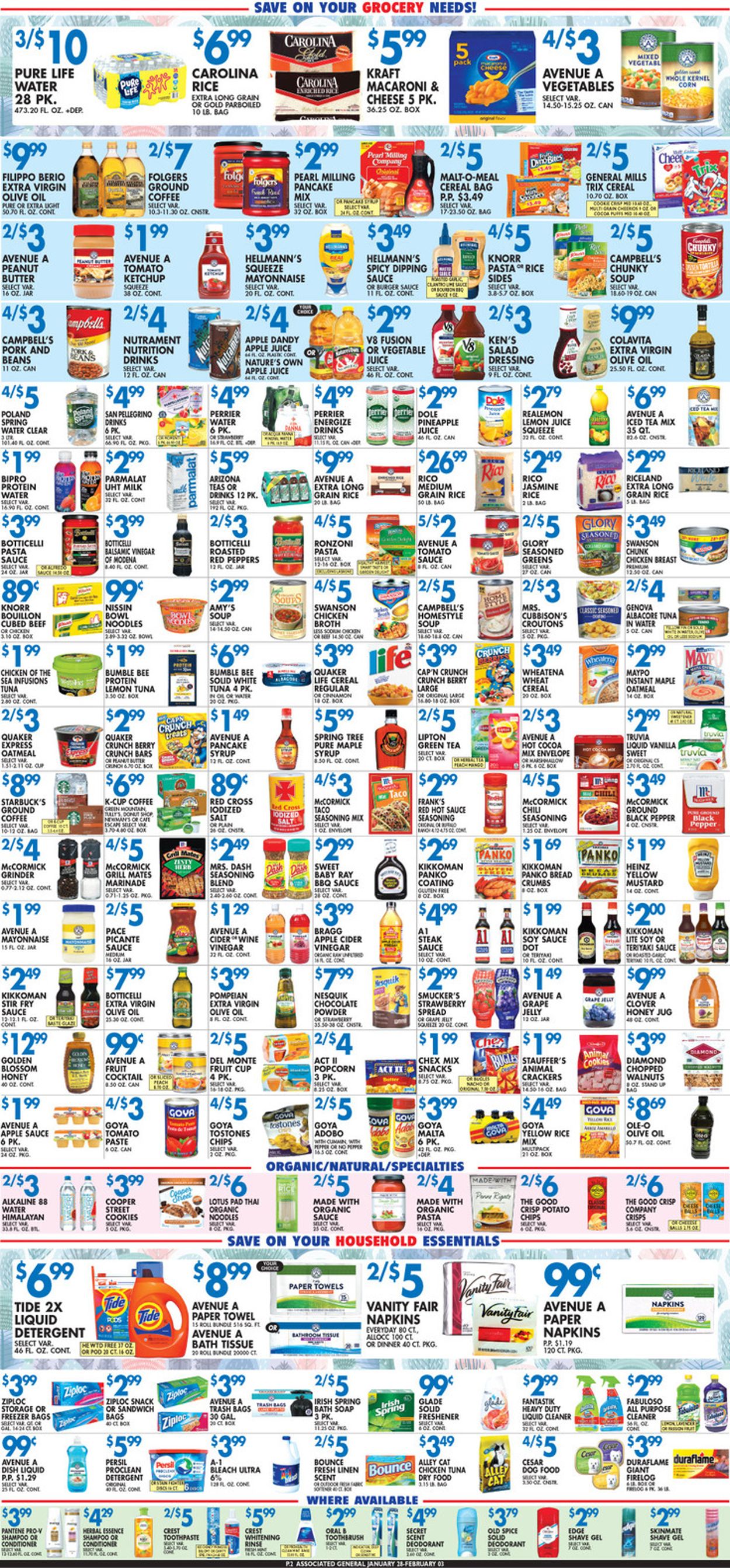 Associated Supermarkets Weekly Ad Circular - valid 01/28-02/03/2022 (Page 2)