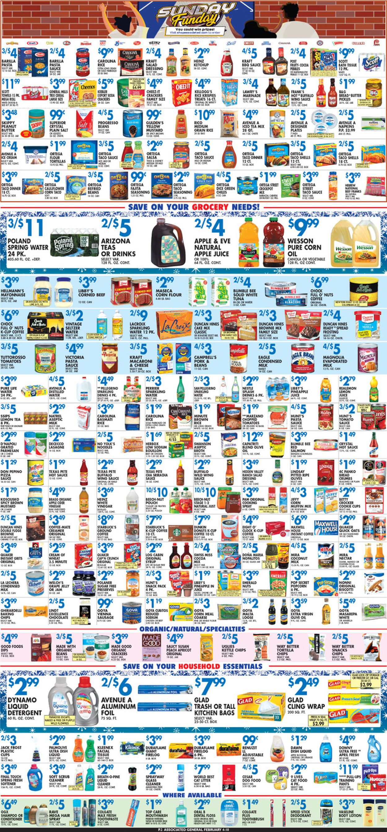 Associated Supermarkets Weekly Ad Circular - valid 02/04-02/10/2022 (Page 2)