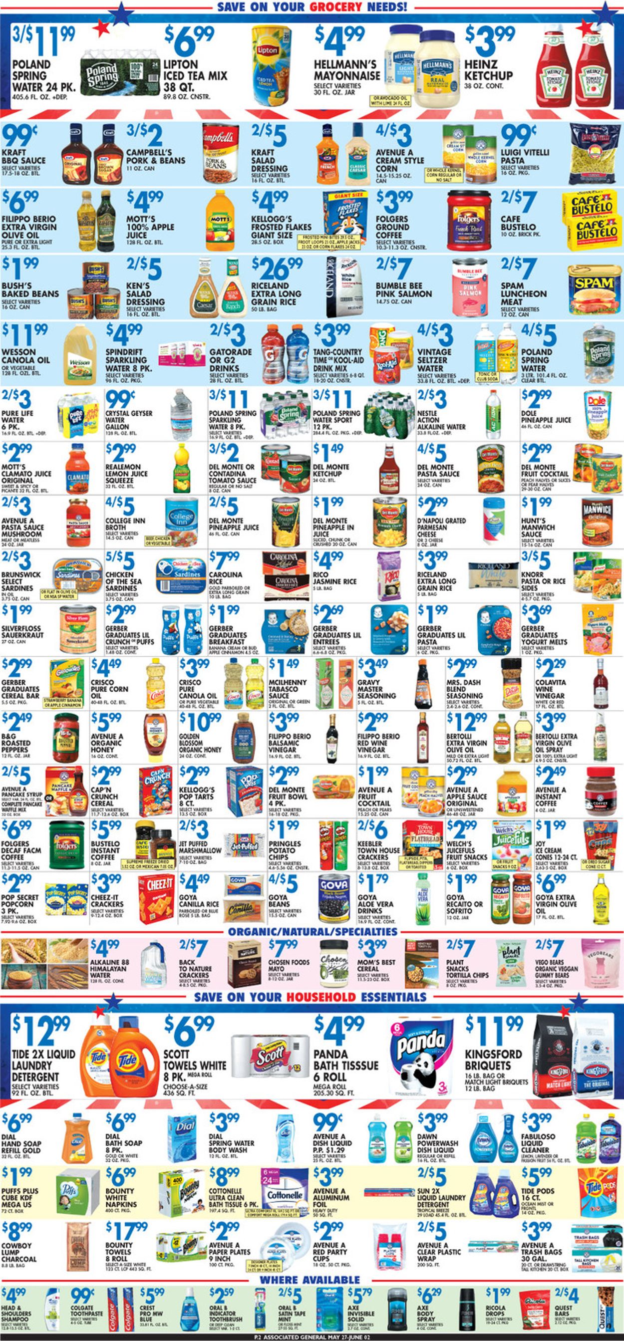 Associated Supermarkets Weekly Ad Circular - valid 05/27-06/02/2022 (Page 2)
