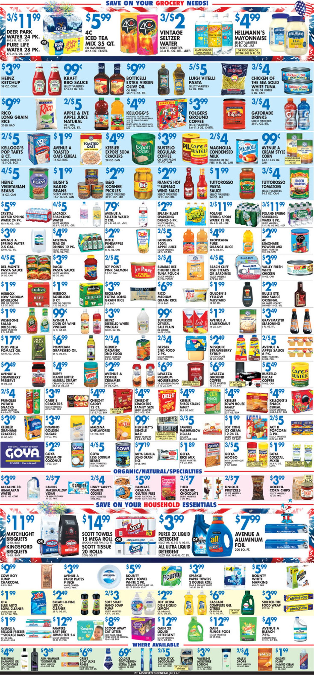 Associated Supermarkets Weekly Ad Circular - valid 07/01-07/07/2022 (Page 2)