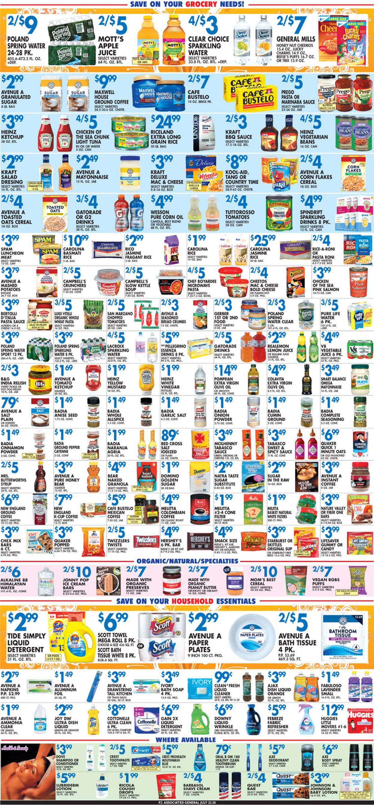Associated Supermarkets Weekly Ad Circular - valid 07/22-07/28/2022 (Page 2)