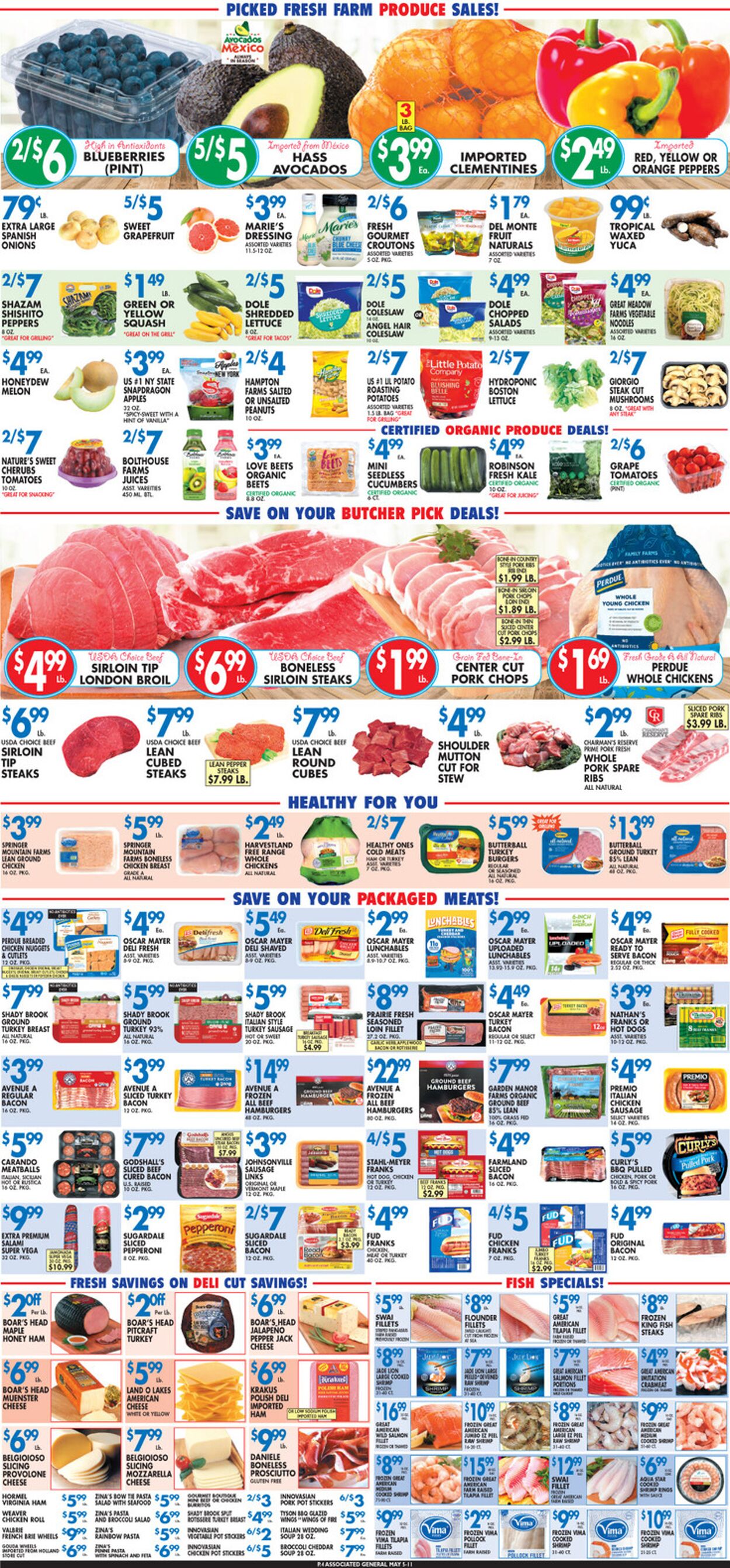 Associated Supermarkets Weekly Ad Circular - valid 05/05-05/11/2023 (Page 4)