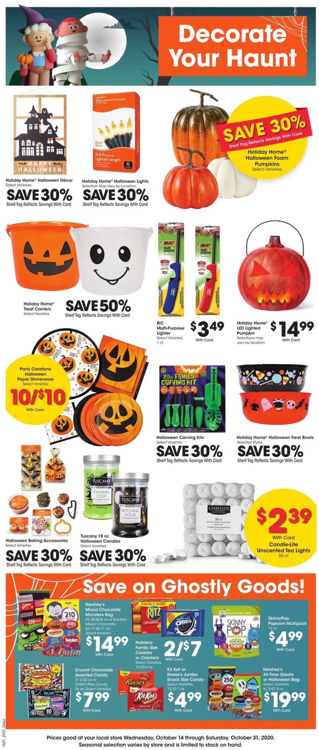 Baker's Halloween 2020 Weekly Ad Circular - valid 10/28-11/03/2020 (Page 8)