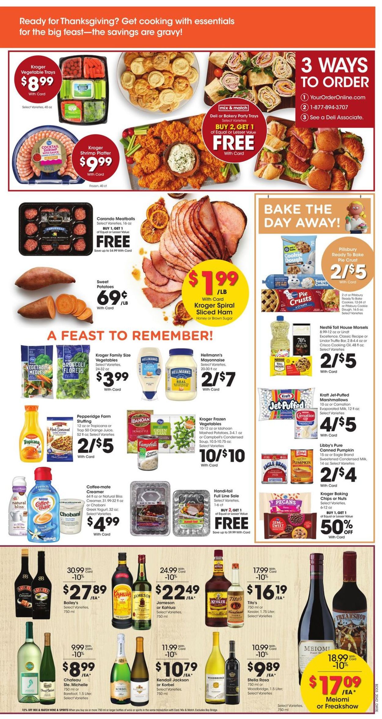 Baker's Thanksgiving ad 2020 Weekly Ad Circular - valid 11/18-11/26/2020 (Page 3)
