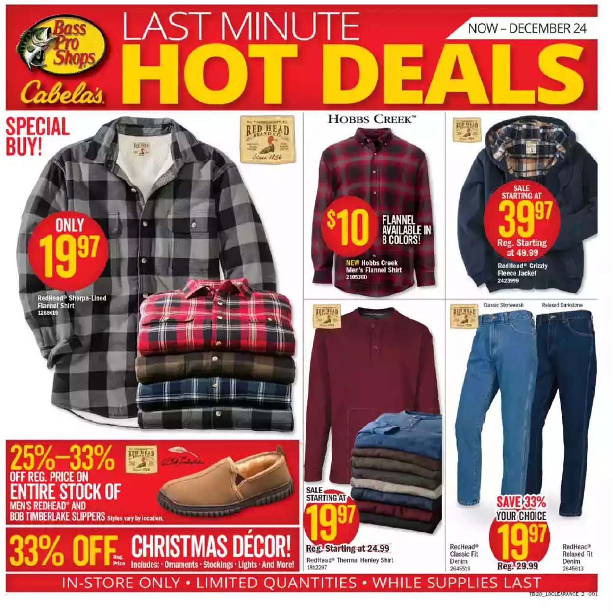 Bass Pro - Last Minute Hot Deals 2019 Weekly Ad Circular - valid 12/13-12/24/2019 (Page 2)