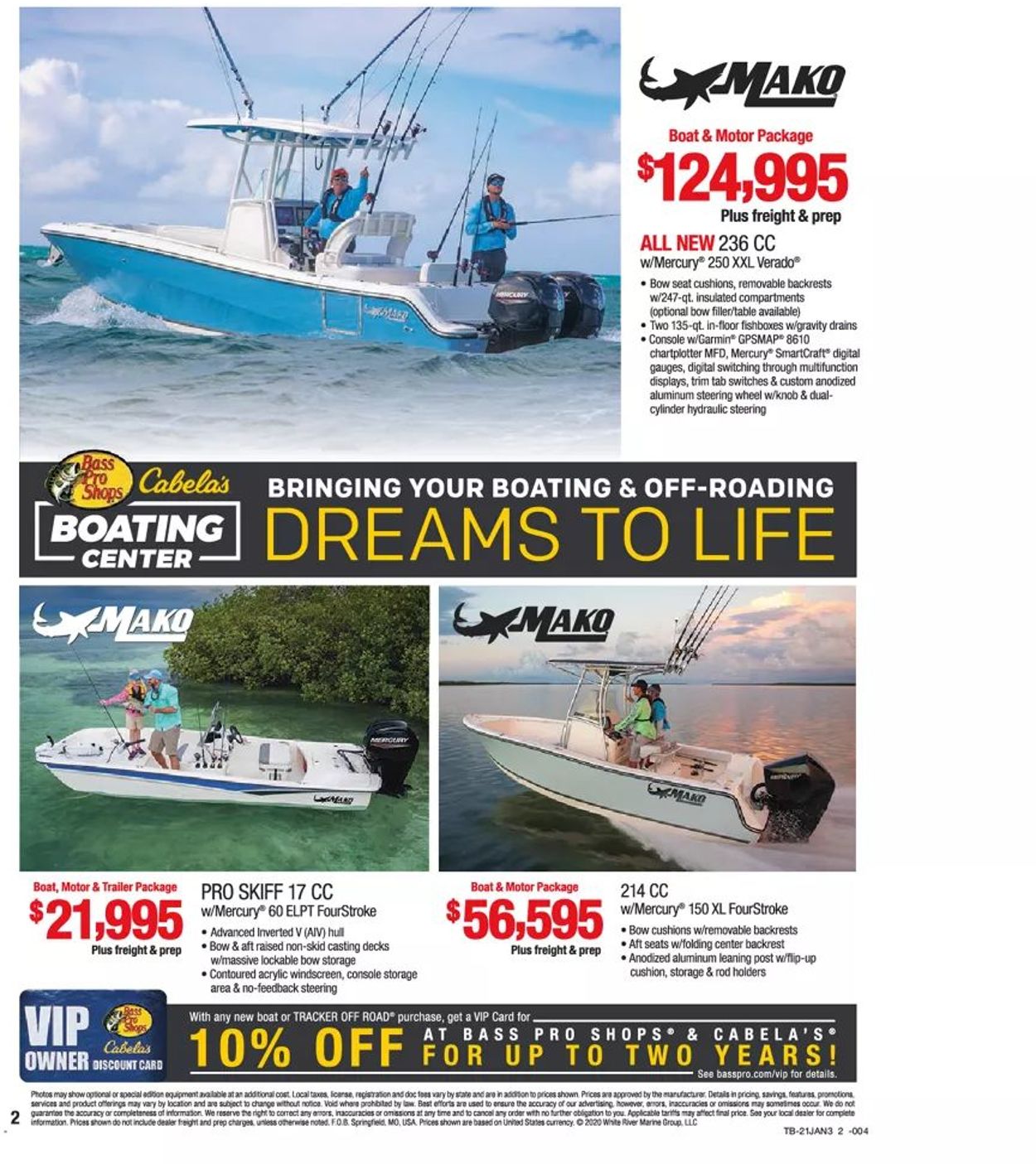Bass Pro Gear Up For Fishing Sale 2021 Weekly Ad Circular - valid 01/21-02/10/2021 (Page 2)