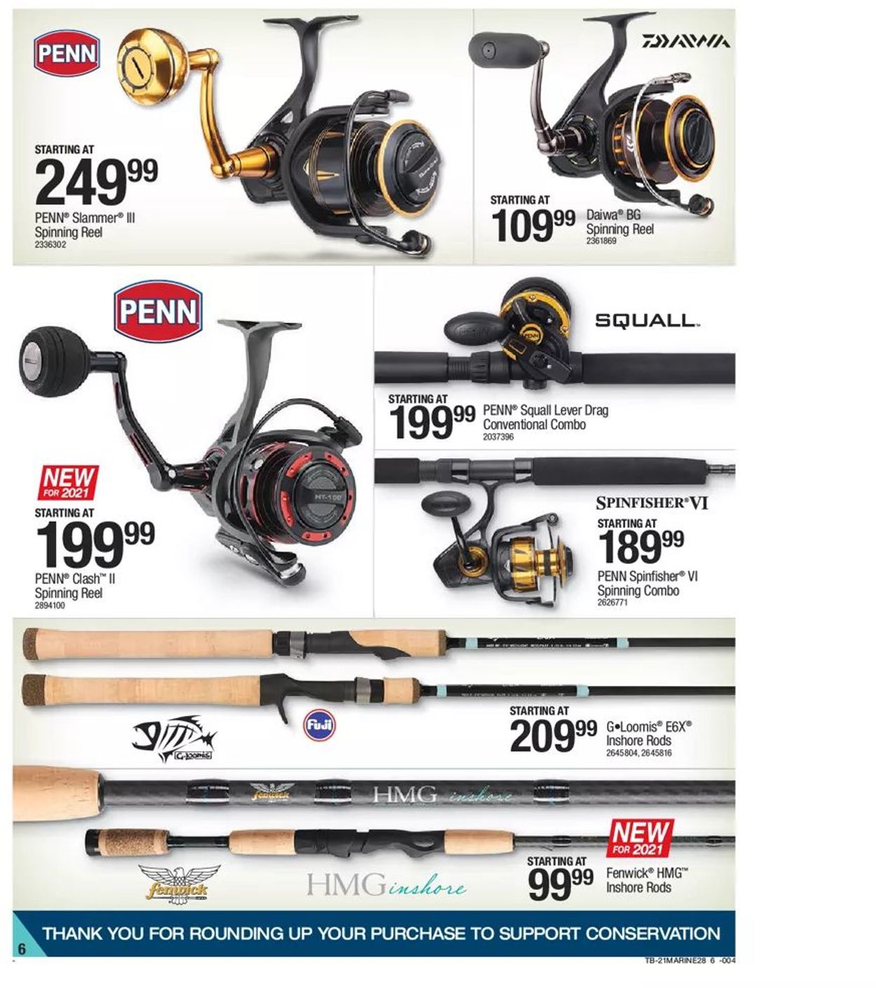 Bass Pro Get Out on the Water 2021 Weekly Ad Circular - valid 02/11-02/24/2021 (Page 6)