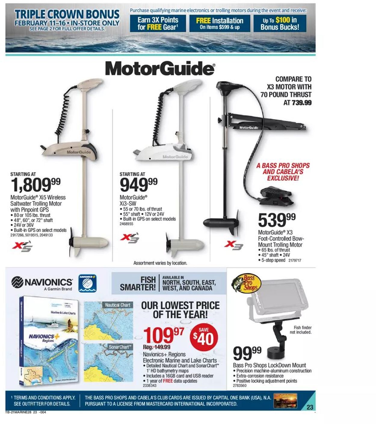 Bass Pro Get Out on the Water 2021 Weekly Ad Circular - valid 02/11-02/24/2021 (Page 23)