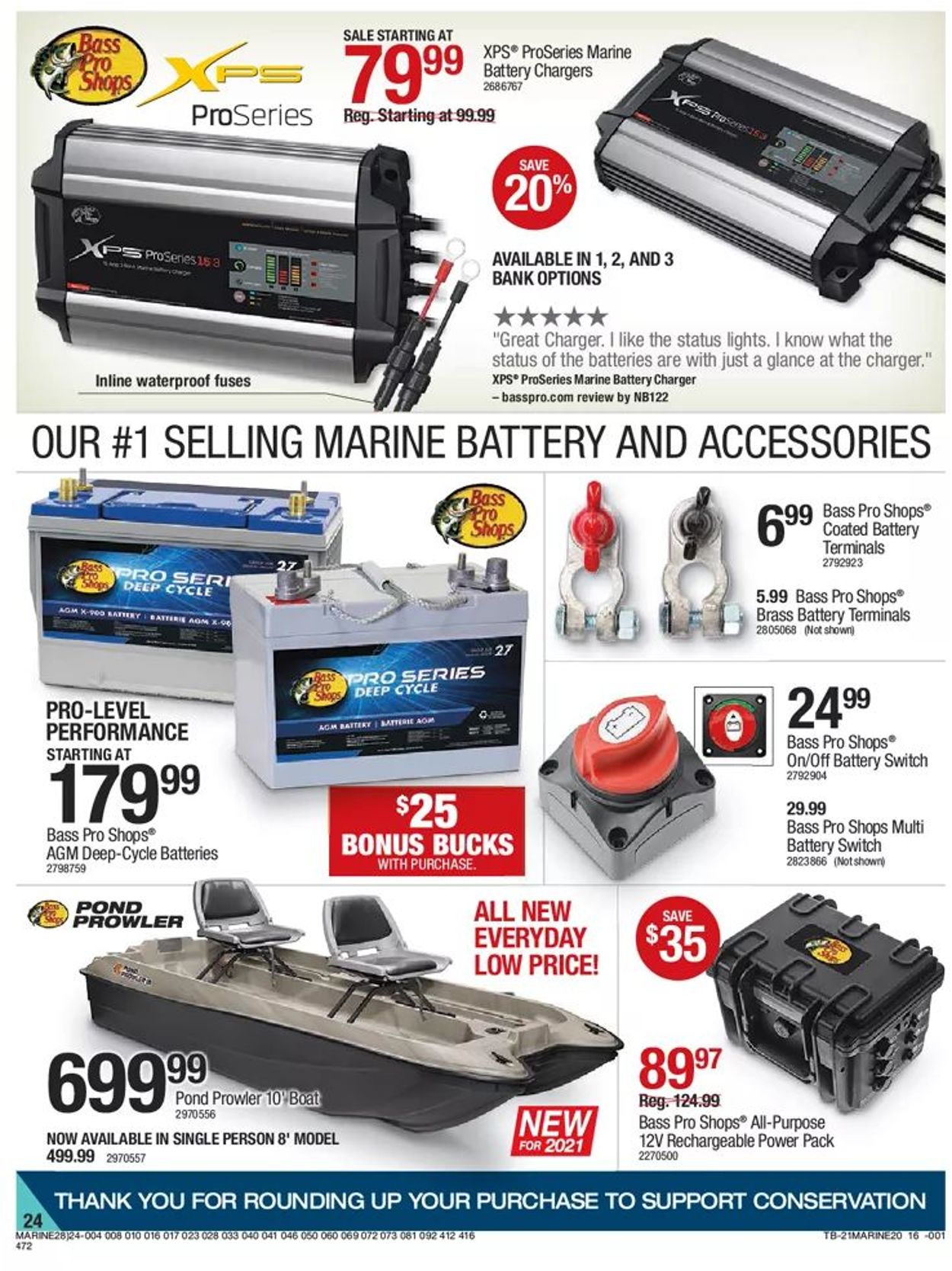 Bass Pro Get Out on the Water 2021 Weekly Ad Circular - valid 02/11-02/24/2021 (Page 24)