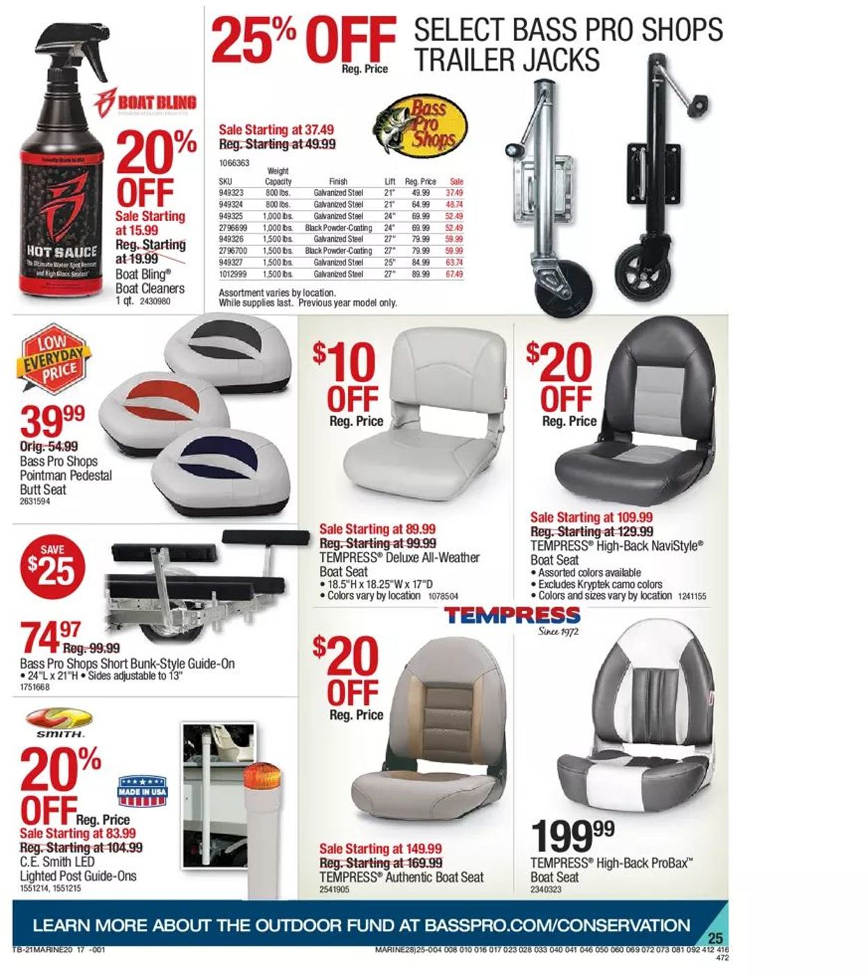 Bass Pro Get Out on the Water 2021 Weekly Ad Circular - valid 02/11-02/24/2021 (Page 25)