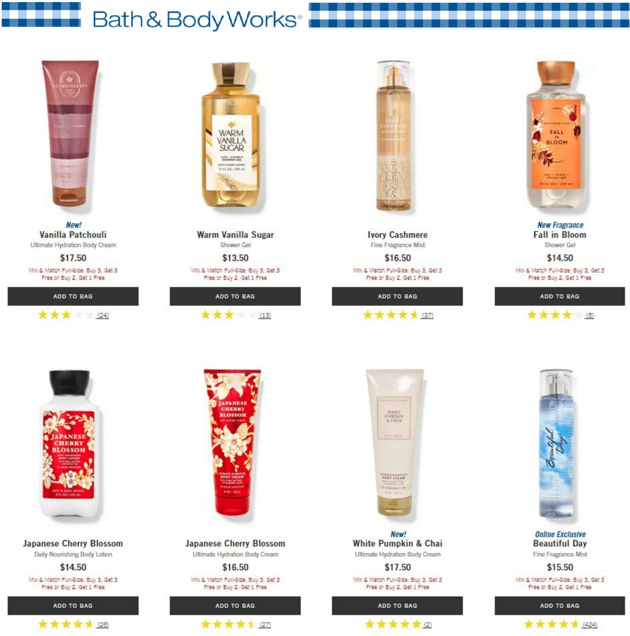Bath & Body Works Weekly Ad Circular - valid 09/22-10/05/2022 (Page 9)