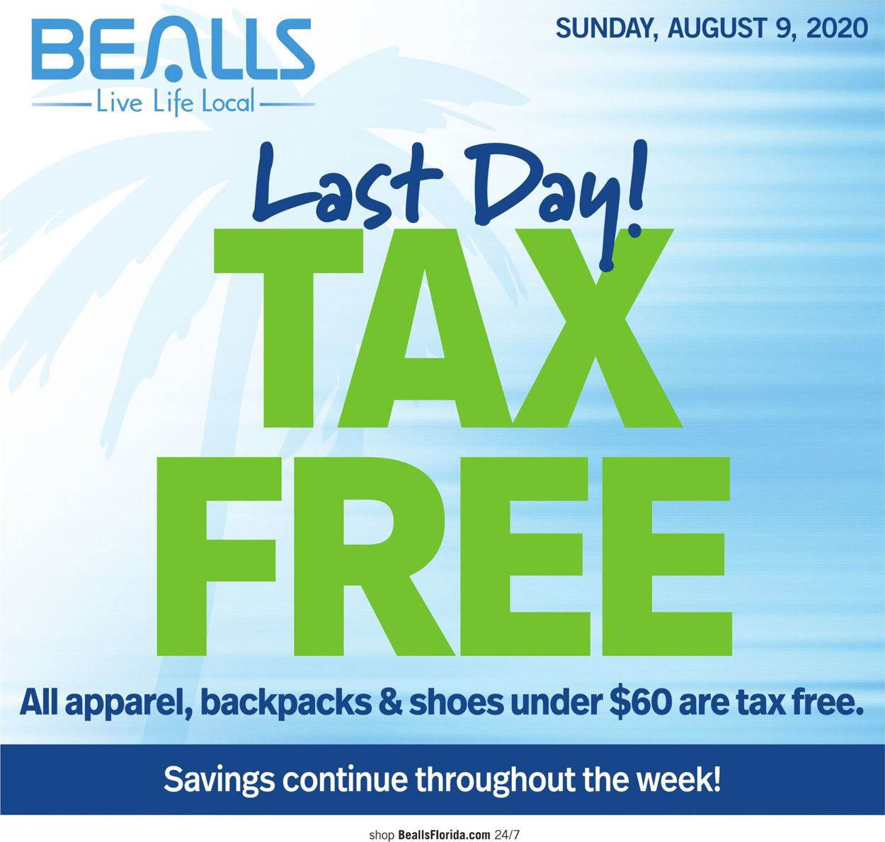 Bealls Florida Weekly Ad Circular - valid 08/09-08/15/2020