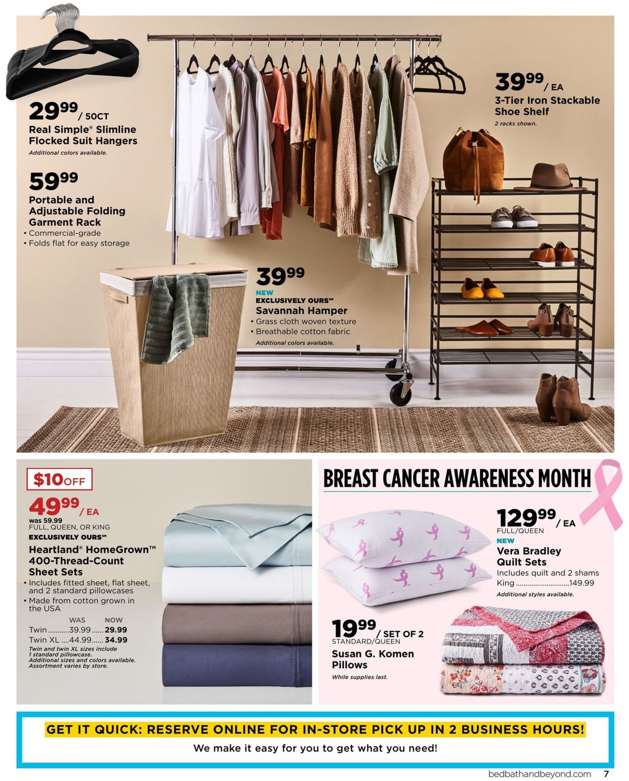 Bed Bath and Beyond Weekly Ad Circular - valid 10/14-11/25/2019 (Page 7)