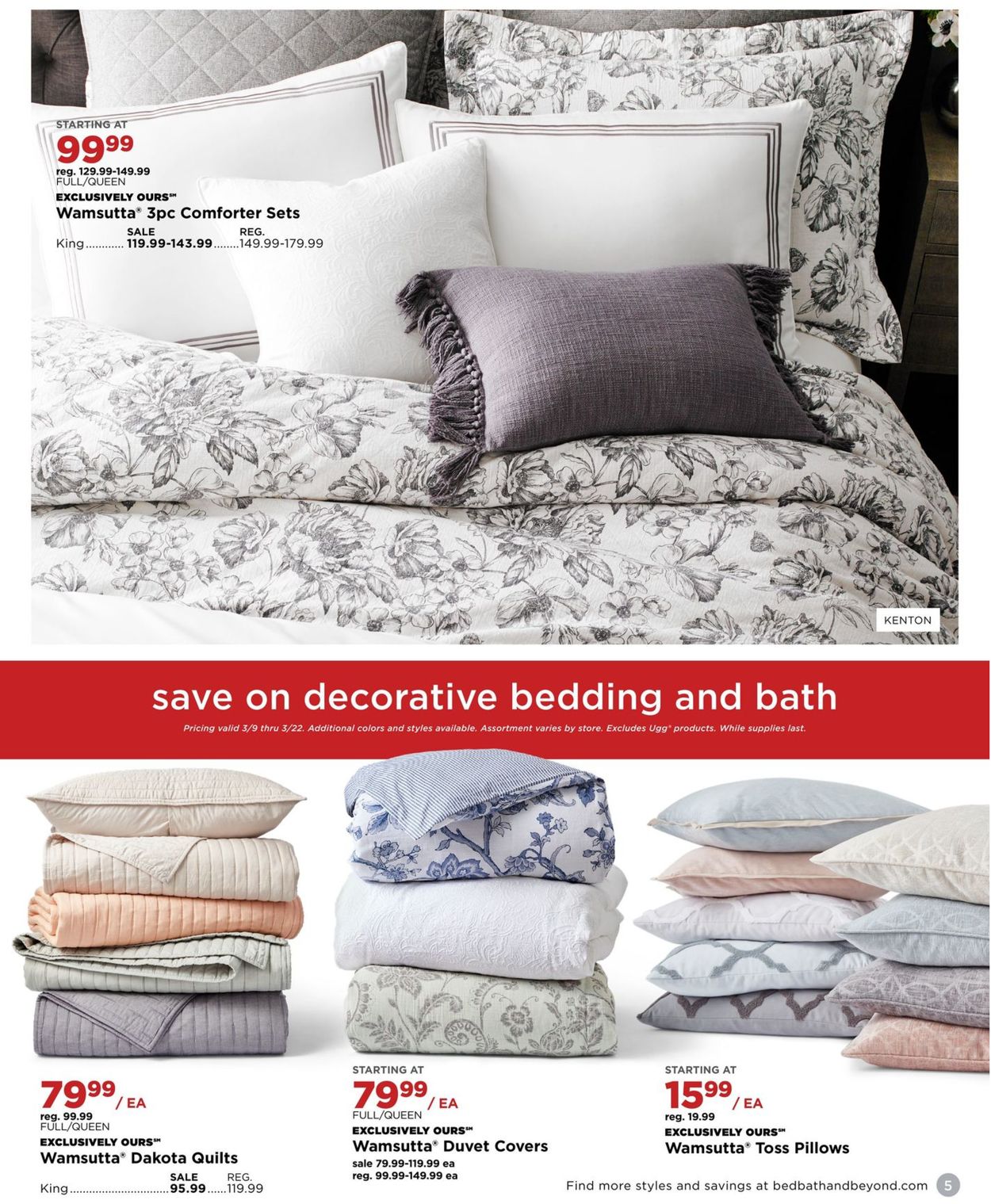 Bed Bath and Beyond Weekly Ad Circular - valid 03/09-03/22/2020 (Page 5)