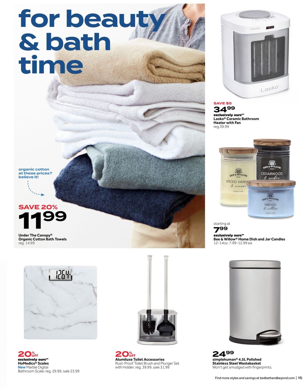 Bed Bath and Beyond Weekly Ad Circular - valid 10/14-10/25/2020 (Page 15)