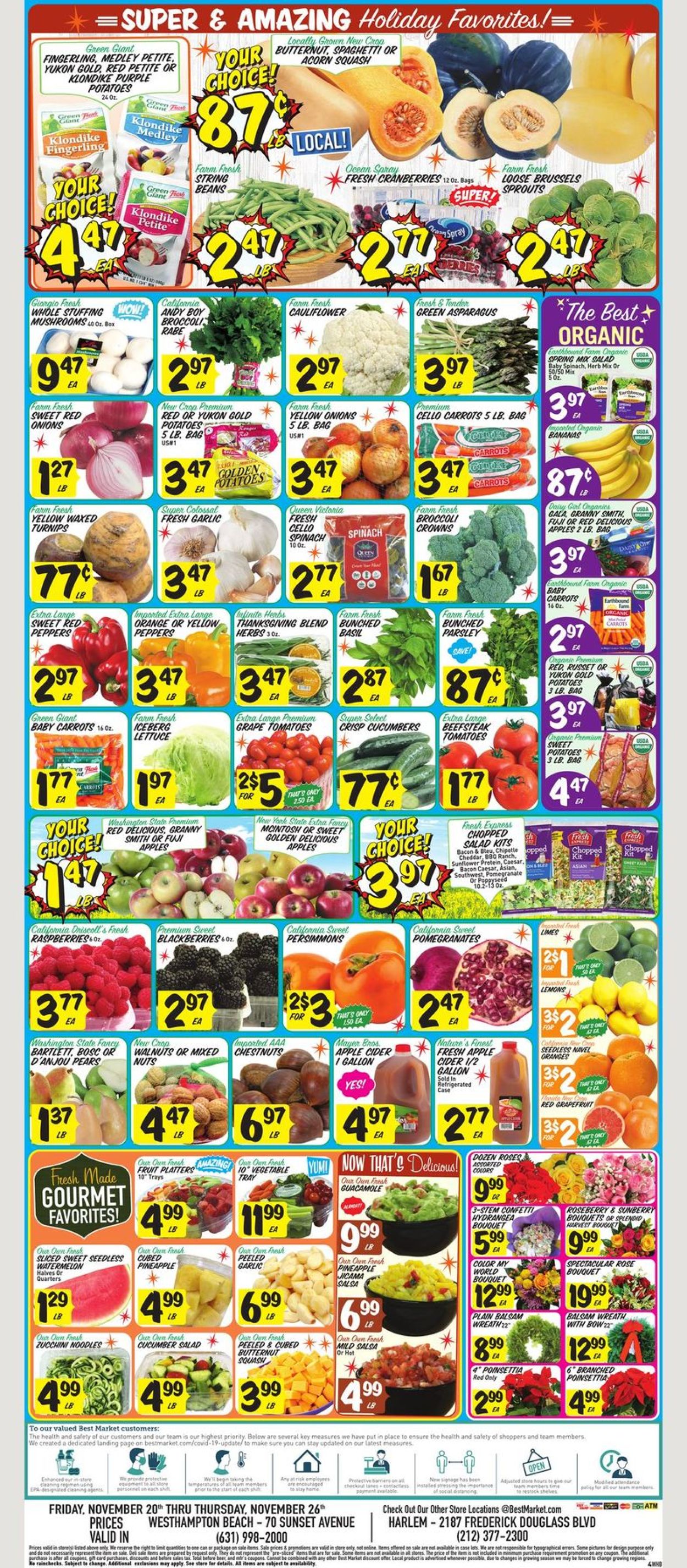 Best Market - Thanksgiving Weekly Ad Circular - valid 11/20-11/26/2020 (Page 4)