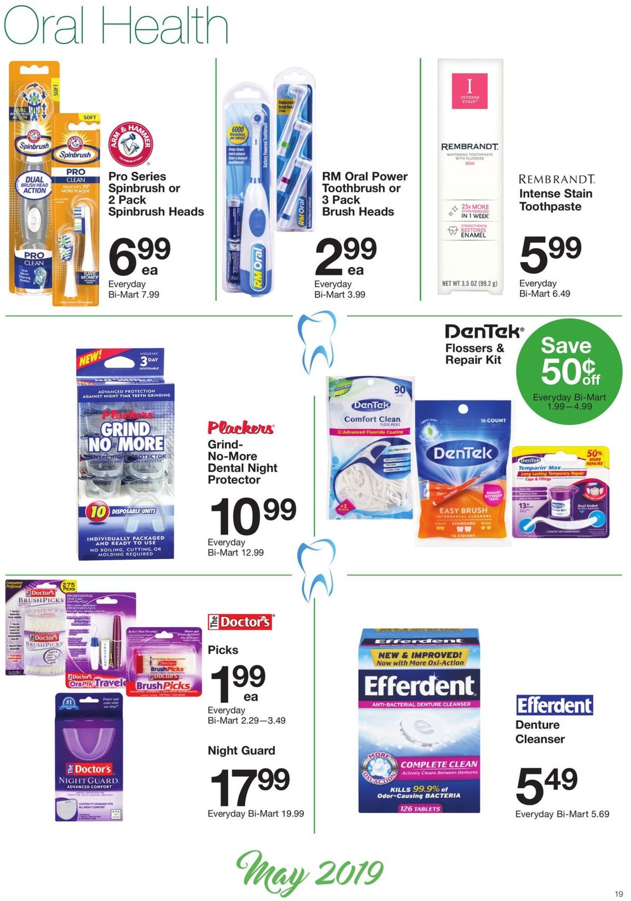 Bi-Mart Weekly Ad Circular - valid 05/01-05/31/2019 (Page 19)