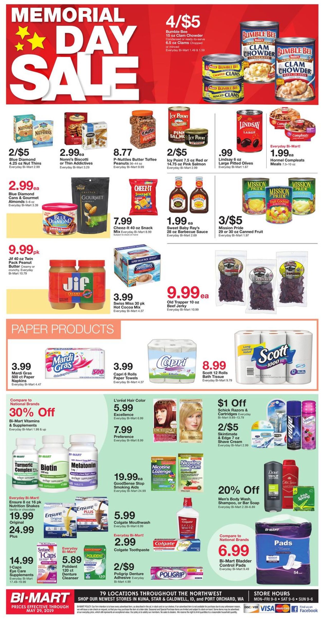 Bi-Mart Weekly Ad Circular - valid 05/23-05/29/2019 (Page 6)