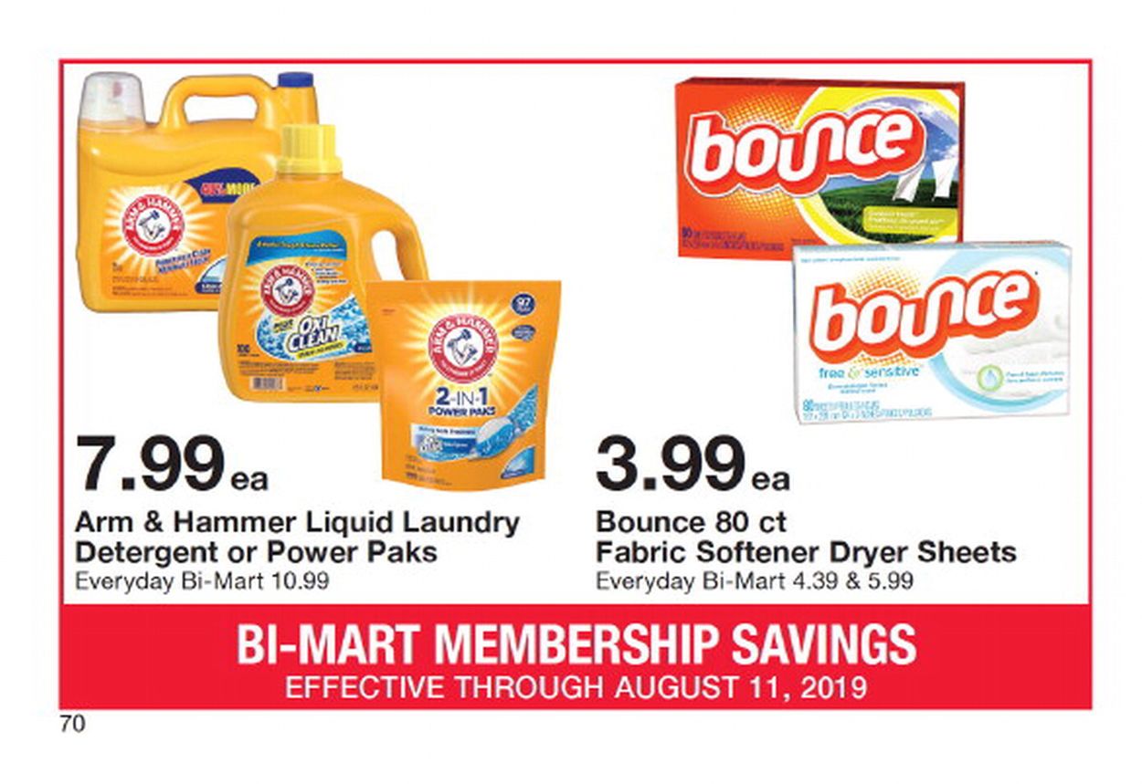 Bi-Mart Weekly Ad Circular - valid 08/01-08/11/2019 (Page 75)