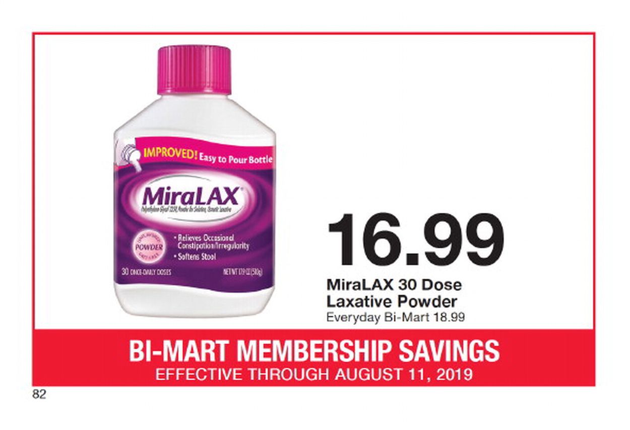 Bi-Mart Weekly Ad Circular - valid 08/01-08/11/2019 (Page 87)