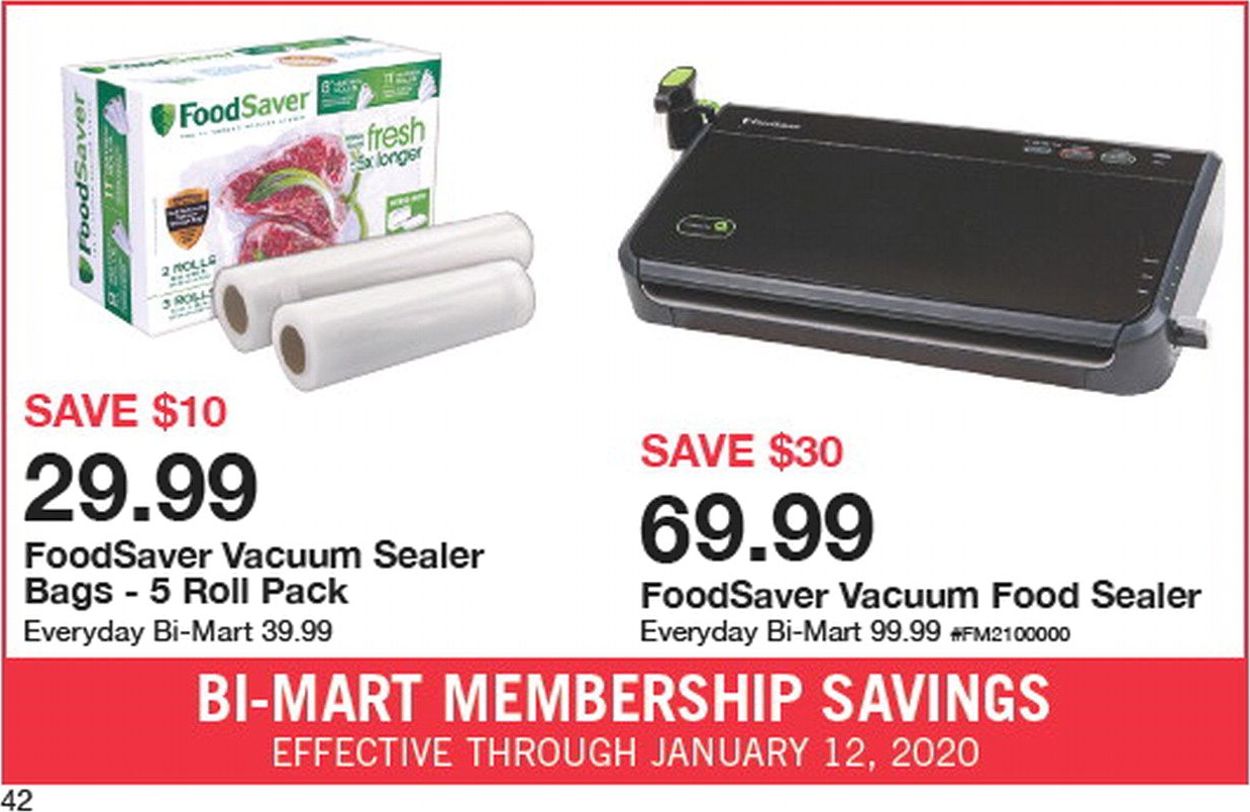 Bi-Mart Weekly Ad Circular - valid 01/01-01/12/2020 (Page 44)