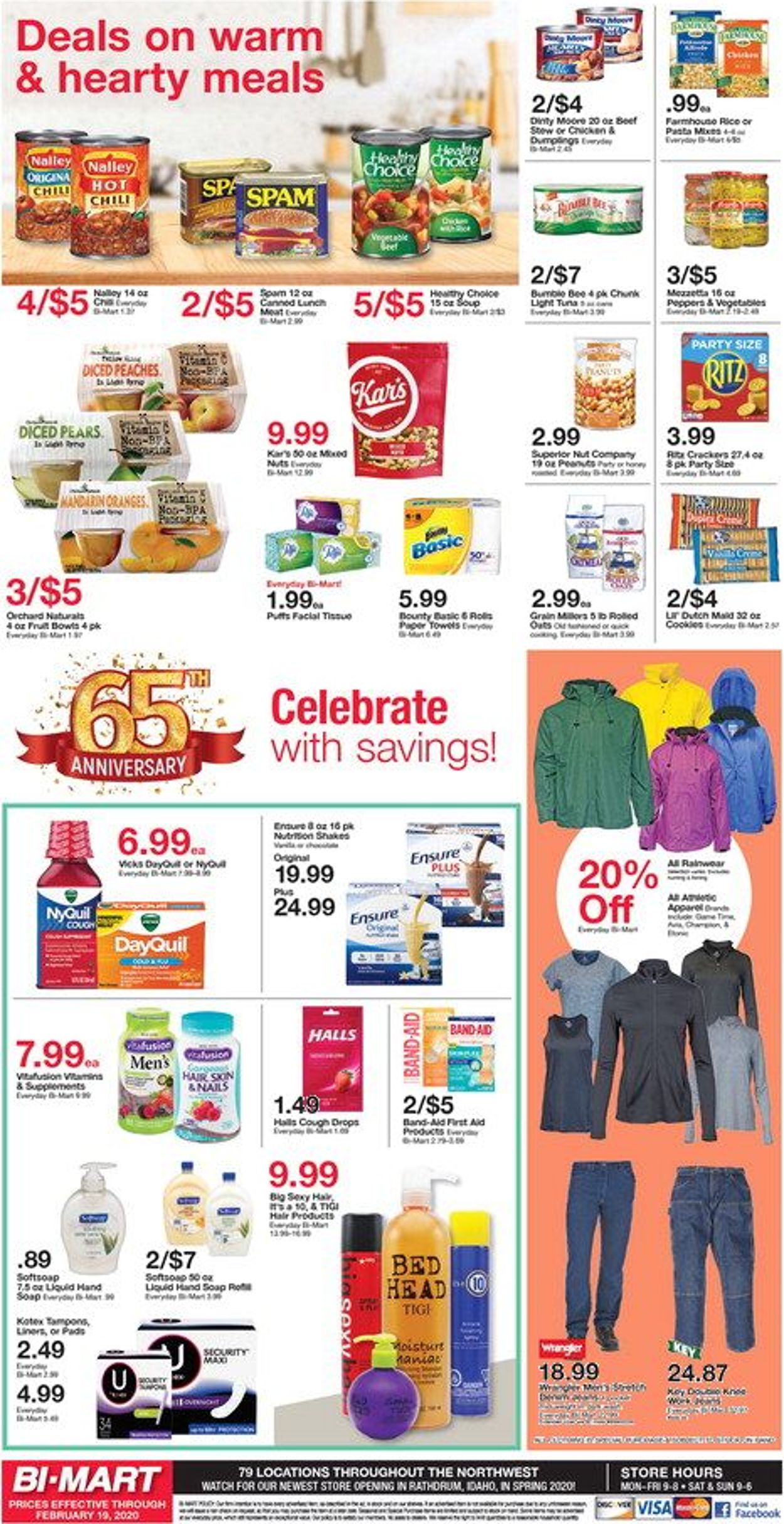 Bi-Mart Weekly Ad Circular - valid 02/12-02/19/2020 (Page 4)