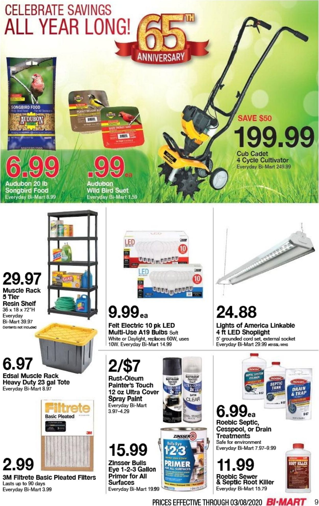 Bi-Mart Weekly Ad Circular - valid 02/26-03/08/2020 (Page 9)