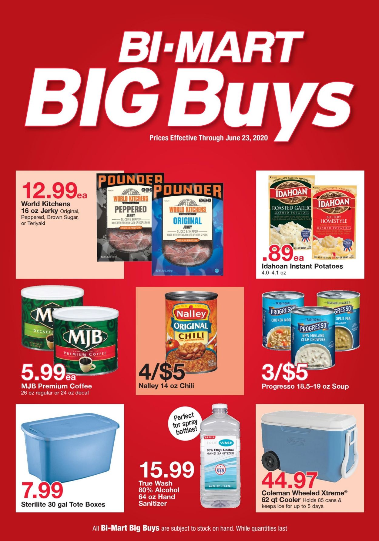 Bi-Mart Weekly Ad Circular - valid 06/10-06/23/2020